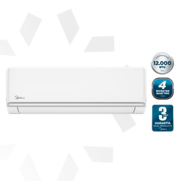 Split 9.000 BTU XTRA R32 Inverter Midea + Incluye instalación