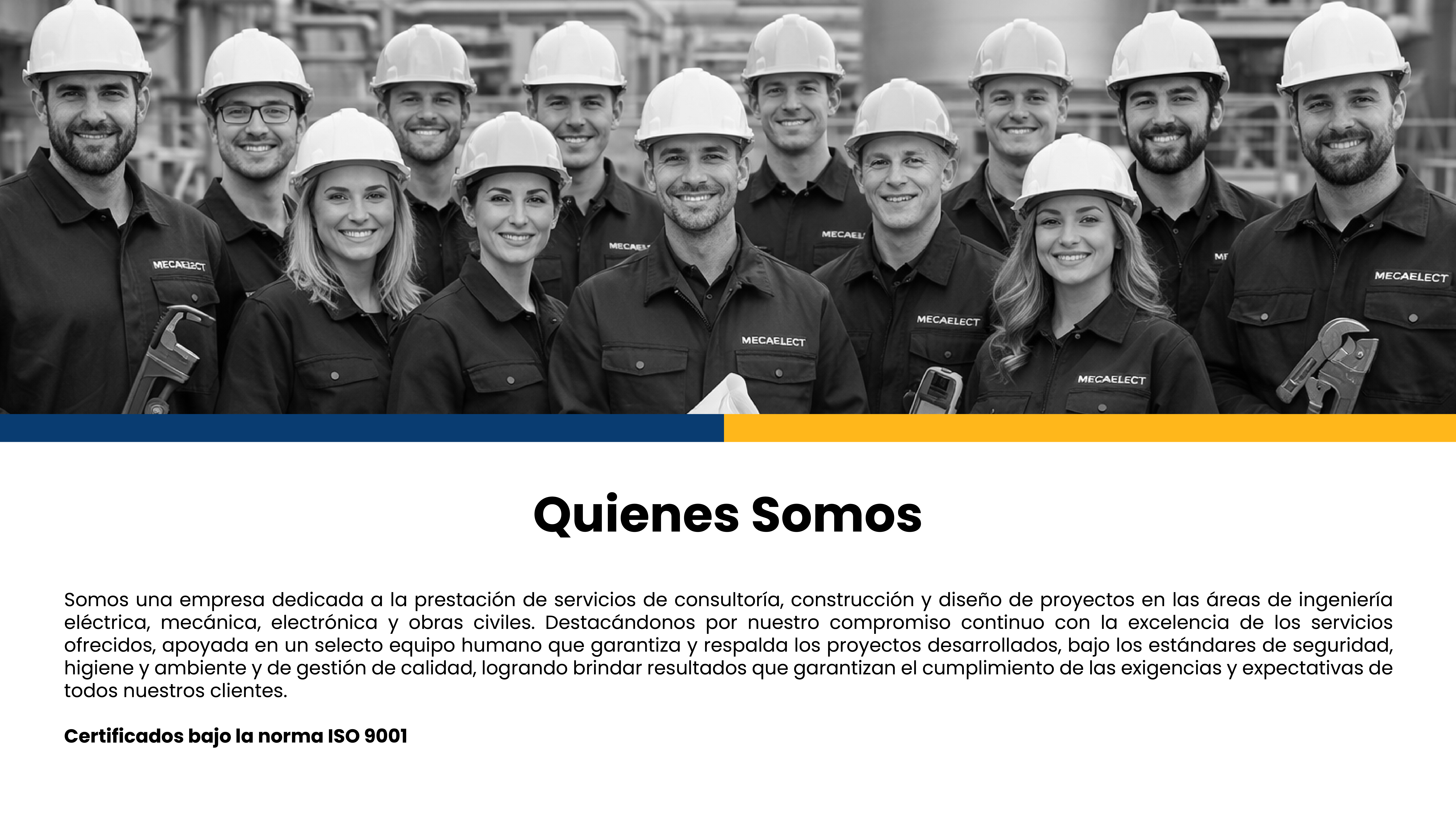 Quienes Somos - Mecaelect